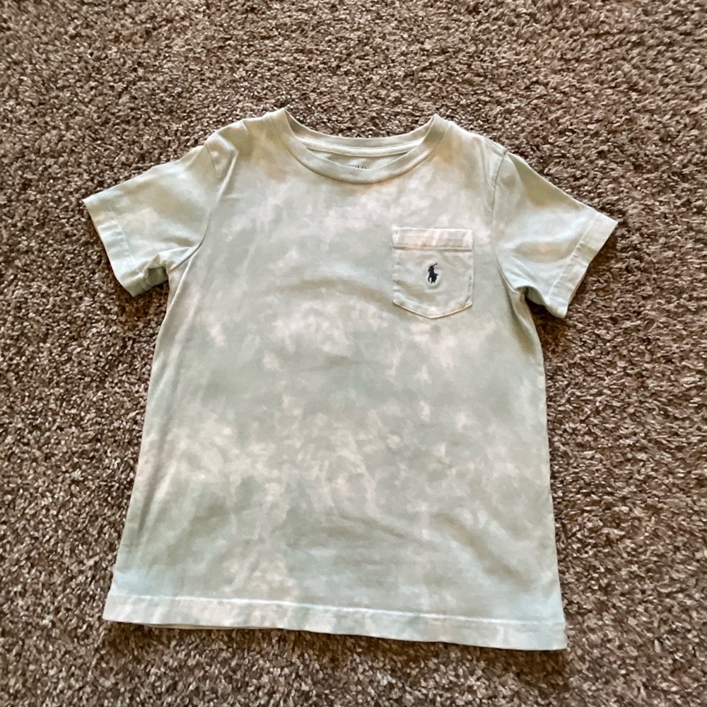 Polo Ralph Lauren Boys tie-dye print fleece shirt